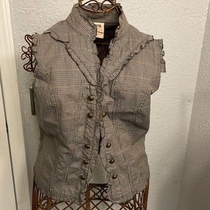 Faded Glory Paid Vest. Womens size 6